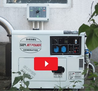 VIDEO FUNZIONAMENTO GRUPPO ELETTROGENO PER CASA